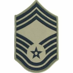 Best Pirce 🌟 Exchange Select Air Force Rank CMSgt E-9 Subdued Small (ABU) 😀