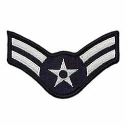 Budget 🧨 Exchange Select Air Force Rank A1C E-3 Blue Chevron Large ⭐