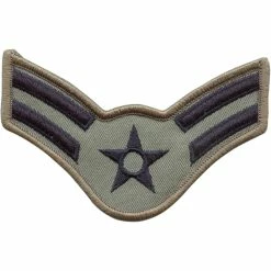 Budget 😉 Exchange Select Air Force A1C, Chevron Sew-On, Large (ABU) ✨
