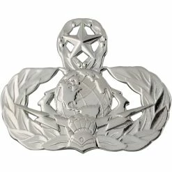 Best Pirce 🧨 Other Brands Air Force Master Cyberspace Support Badge, Mirror Finish, Regular Size 🔥