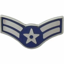 Best Pirce 🎁 Other Brands Air Force Rank A1C E-3 Metal Pin-On 🔔