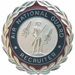 Discount ⭐ Ira Green, Inc Air Force Badge Air National Guard Basic Recruiter, Pin-on 👍