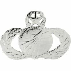 Flash Sale ✨ Ira Green, Inc Air Force Master Acquisition & Finance Management Badge, Mirror Finish, Pin-On ✔️