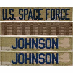 Discount ⌛ Sayre Space Force Nametape Kit, 2 Name Tapes And 1 Branch Of Service Tape Hook & Loop ⌛