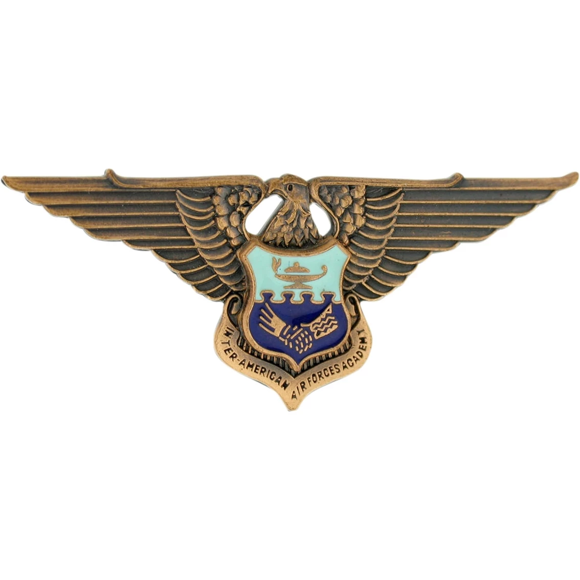 New π₯° Ira Green, Inc Air Force Officer Inter-American Academy Badge Non-Subdued, Pin-on, Regular Size π 3 New π₯° Ira Green, Inc Air Force Officer Inter-American Academy Badge Non-Subdued, Pin-on, Regular Size π