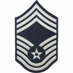 Cheapest 🎁 Ira Green, Inc Air Force Chief Master Sergeant (CMSgt) Blue Chevron Large Rank 🤩