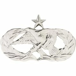 Cheapest 🔥 Other Brands Air Force Senior Maintenance & Munitions Badge, Mirror Finish, Regular Size 🧨