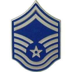 Best Sale 🎉 Other Brands Air Force SMSgt Metal Pin-On Rank 🔔