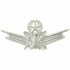 Coupon ❤️ Ira Green, Inc Air Force Master Space Command Badge, Mirror Finish, Medium Size ✨