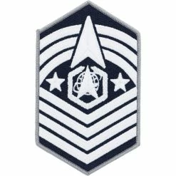 Promo 👍 Ira Green, Inc Space Force Chevron (Enlisted) CHF MSGT Of The Space Force (E-9) Sew On, Small ✨