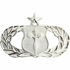 Best Sale 🔥 Ira Green, Inc Air Force Senior Weather Operator Badge, Mirror Finish, Medium Size 🎁