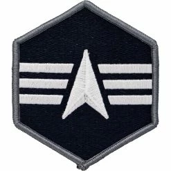 Deals ⌛ Ira Green, Inc Space Force Chev (Enlisted) SPC4 (E-4) Full Color Sew On, Small 🎉