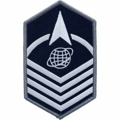 Budget 🎁 Ira Green, Inc Space Force Chev (Enlisted) MSGT (E-7) Full Color Sew On, Small ❤️