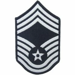 Outlet 🎉 Ira Green, Inc Air Force Chief Master Sergeant (CMSgt) Blue Chevron Small Rank 🧨