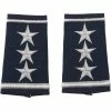 Brand new ❤️ Exchange Select Air Force Lieutenant General, Shoulder Marks Slide-On, Small ⌛ -Military Store unnamed file 582