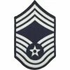 Best Sale 😉 Exchange Select Air Force CMSgt, Chevron Sew-On, Small Blue ⭐ -Military Store unnamed file 612