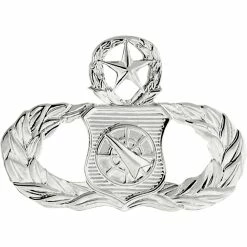 Buy 👍 Ira Green, Inc Air Force Master Weapons Badge Non-Subdued Pin-on, Regular Size ✨