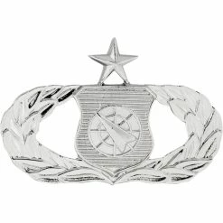 Deals ✔️ Ira Green, Inc Air Force Senior Weapons Controller Badge, Mirror Finish, Pin-on, Regular Size ✨