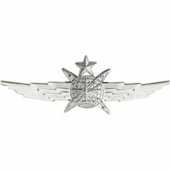 Best Pirce 🌟 Other Brands Air Force Senior Cyberspace Operator Badge, Mirror Finish, Regular Size ⌛