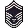 Promo ✨ Exchange Select Air Force SMSgt Blue Chevron Large Rank 😀 -Military Store unnamed file 687