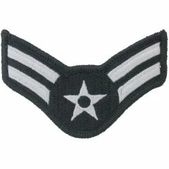 Outlet 👏 Ira Green, Inc Air Force Rank Airman First Class (A1C) E-3 Blue Chevron Small ❤️