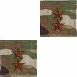 Best Sale ⭐ Ira Green, Inc Air Force Officer Rank Major General Point To Center Hook & Loop O-8 (OCP) 😀