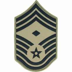 Deals 🛒 Exchange Select Air Force Rank CMSgt 1st Sgt E-9 Subdued Large With Diamond (ABU) ⌛