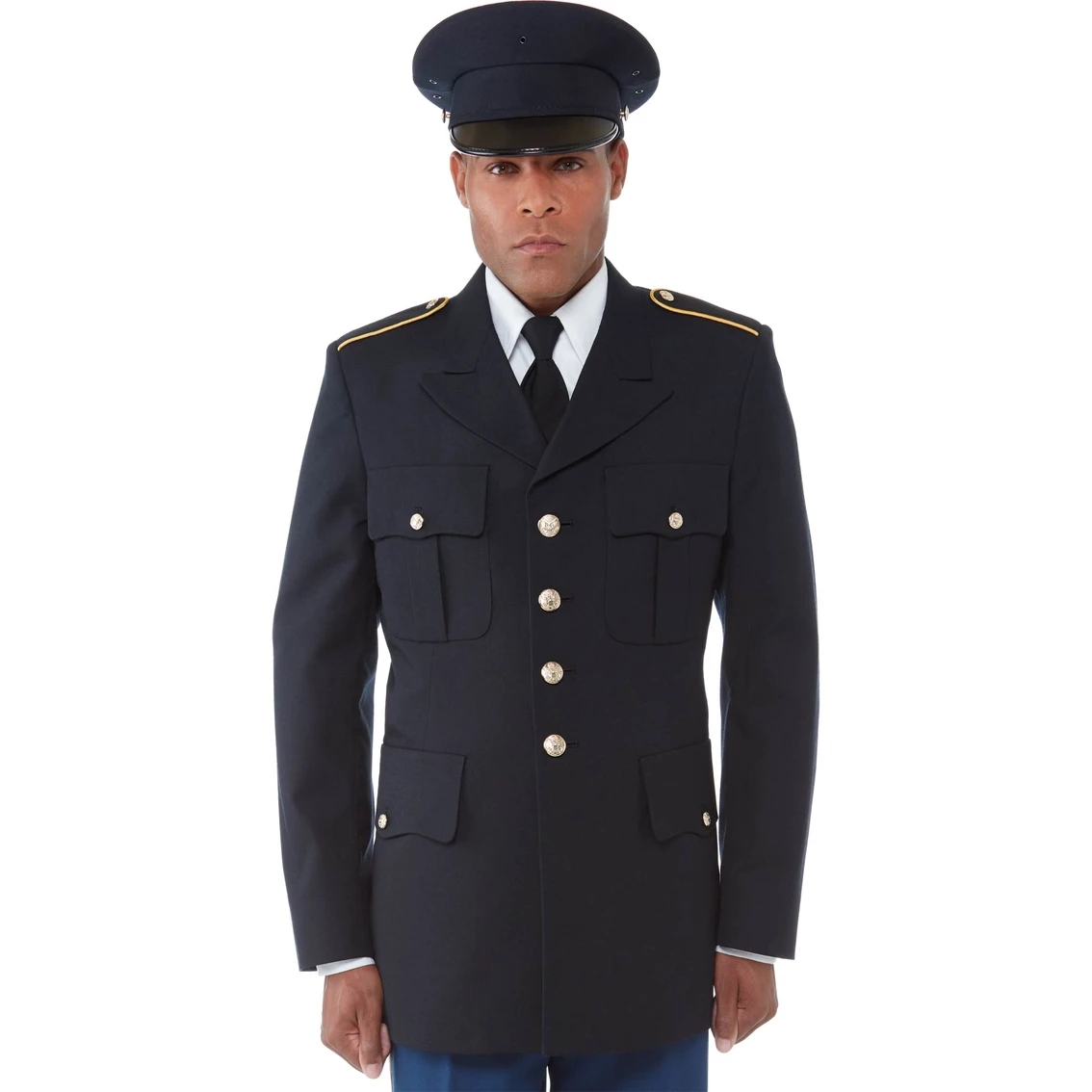 Budget 🥰 Commercial Army Enlisted Blue Dress Coat (ASU) ✨ 3 Budget 🥰 Commercial Army Enlisted Blue Dress Coat (ASU) ✨